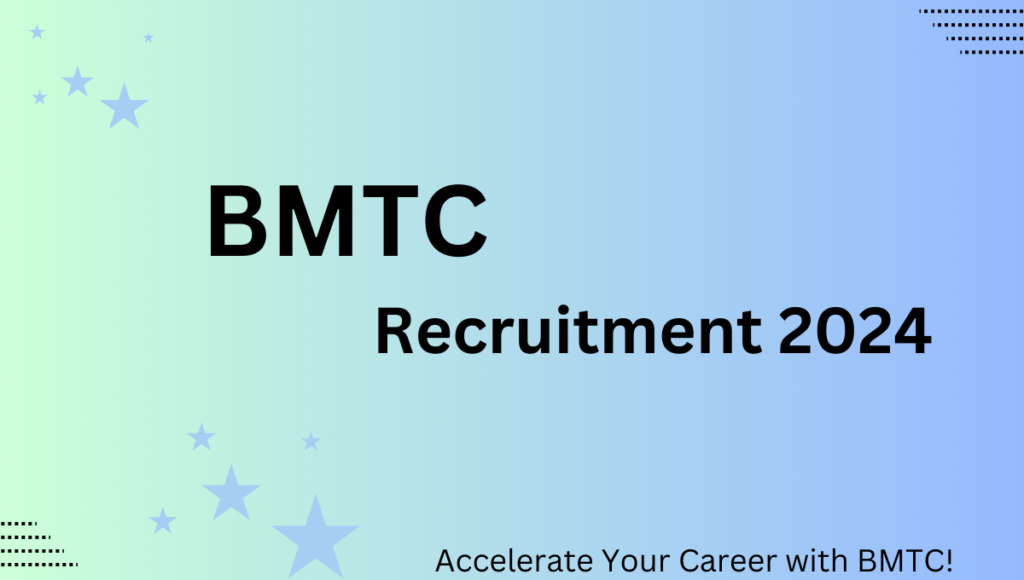 BMTC-Recruitment-2024