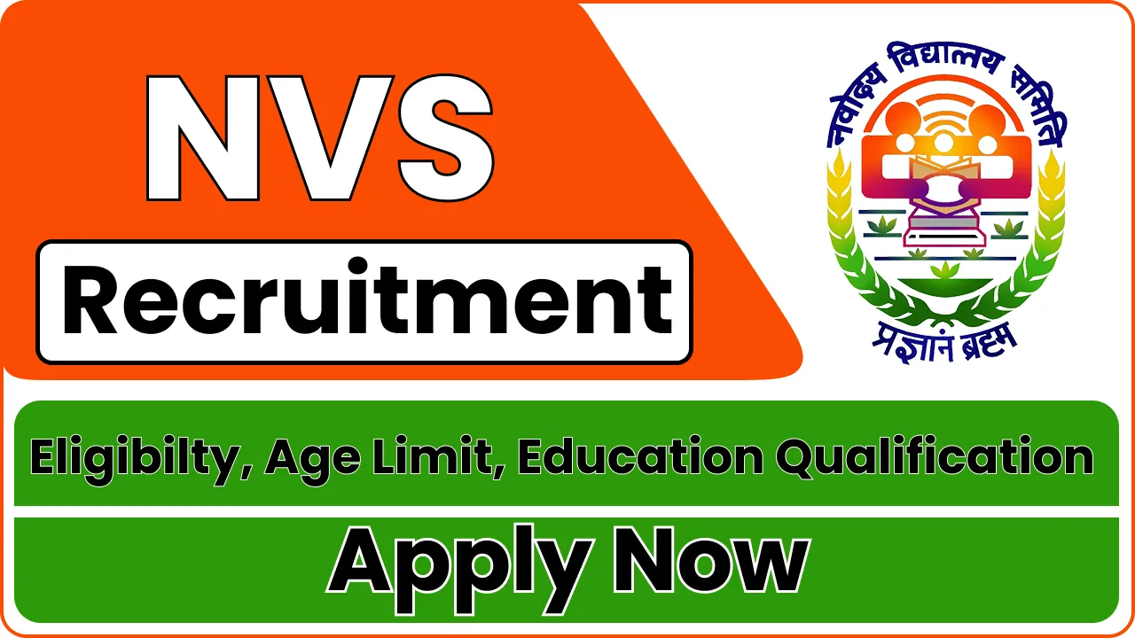 NVS Recruitment 2024