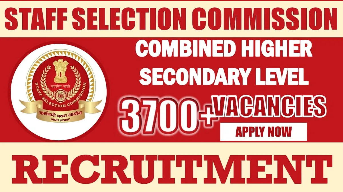 SSC CHSL Recruitment 2024