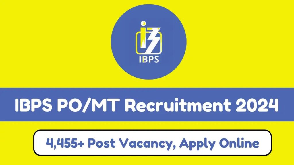 IBPS PO MT 14th Recruitment 2024