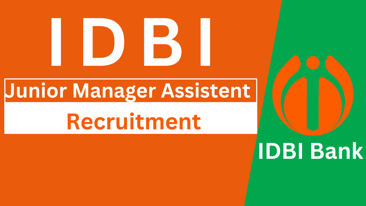 IDBI JAM Recruitment 2024