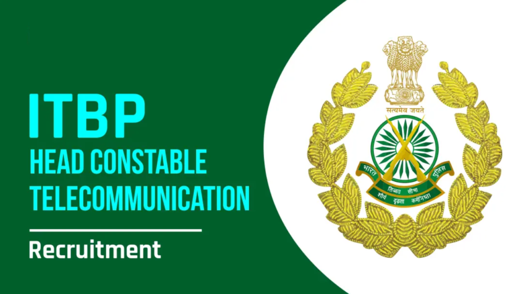 ITBP Telecommunication recruitment 2024