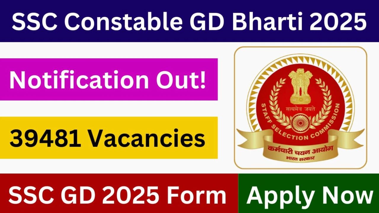 SSC GD Constable Recruitment 2024