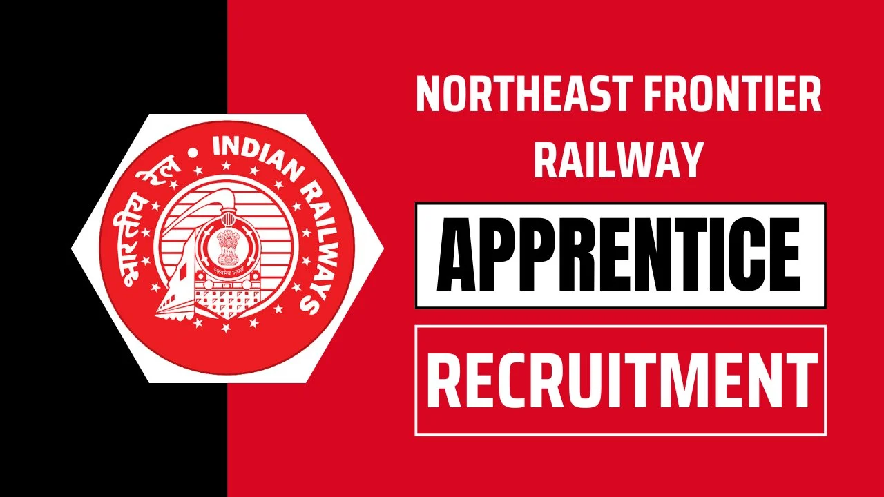 Northeast frontier RRC Recruitment 2024