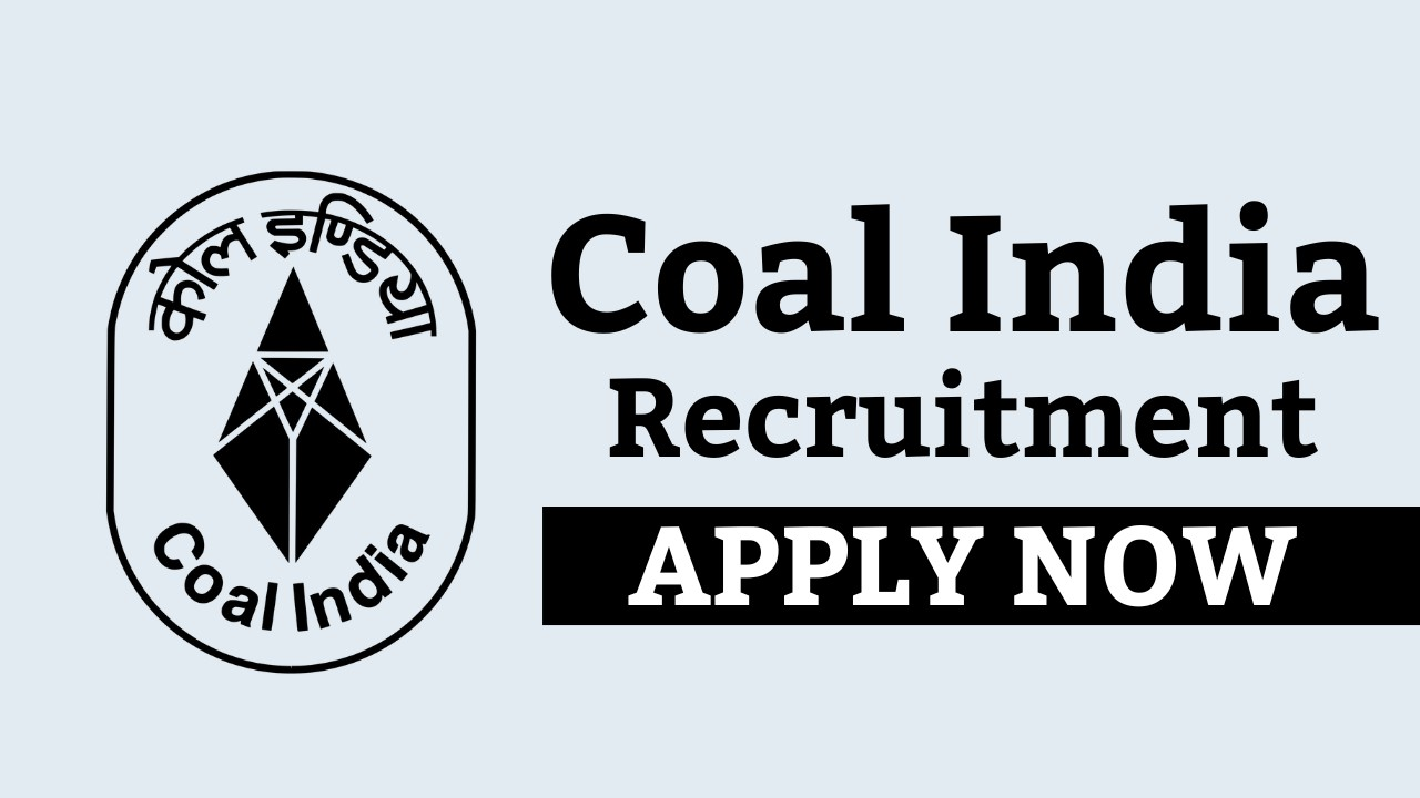 Coal India Recruitment 2024