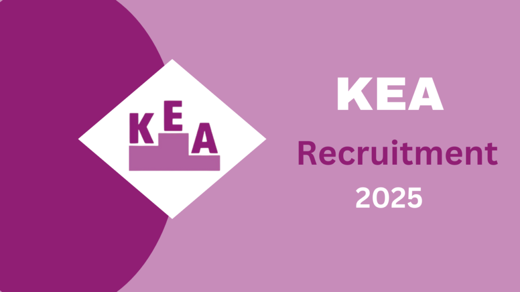 KEA Recruitment 2025