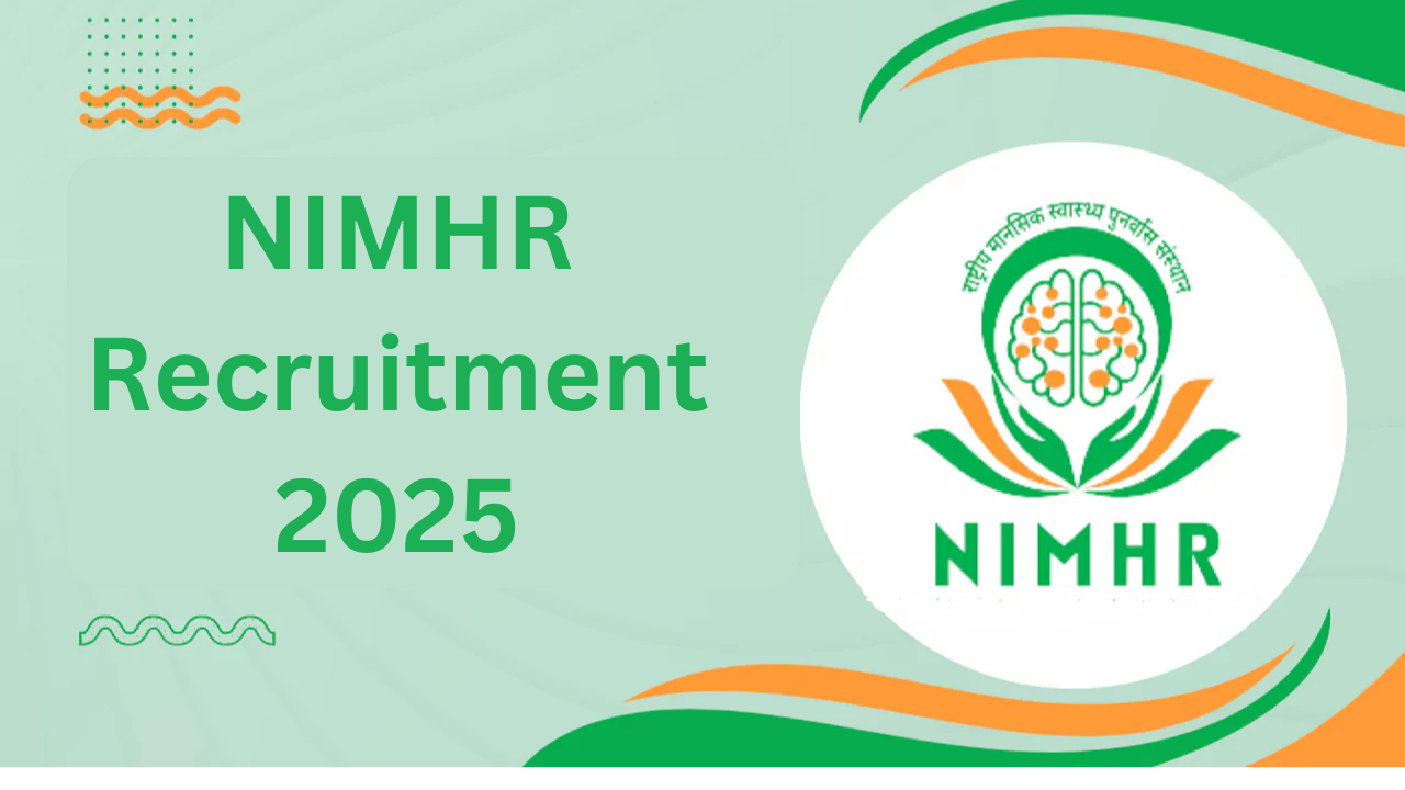 NIMHR Recruitment 2025