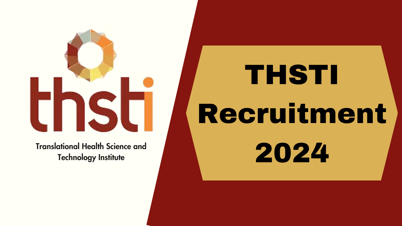 THSTI Recruitment 2024