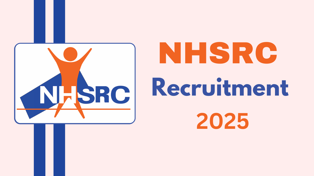 NHSRC Recruitment 2025