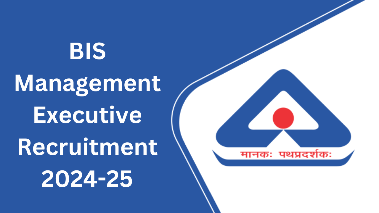 BIS Management Executive Recruitment 2024-25