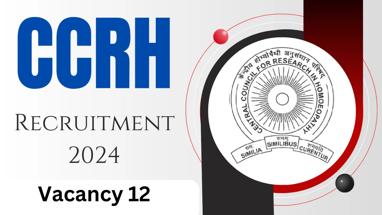 CCRH Research Fellows Recruitment Notification 2024