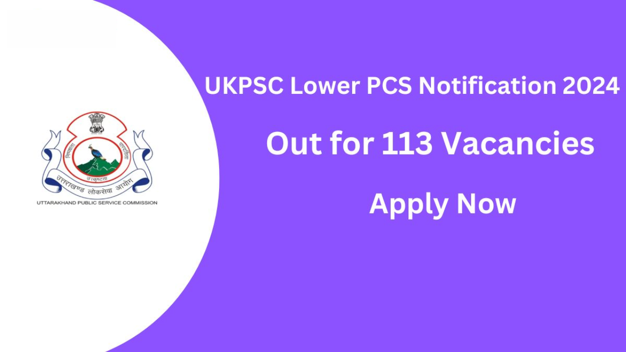 UKPSC Lower PCS 2024