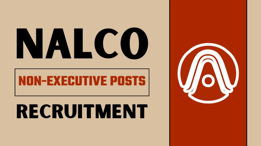 NALCO Non Executive Recruitment 2024