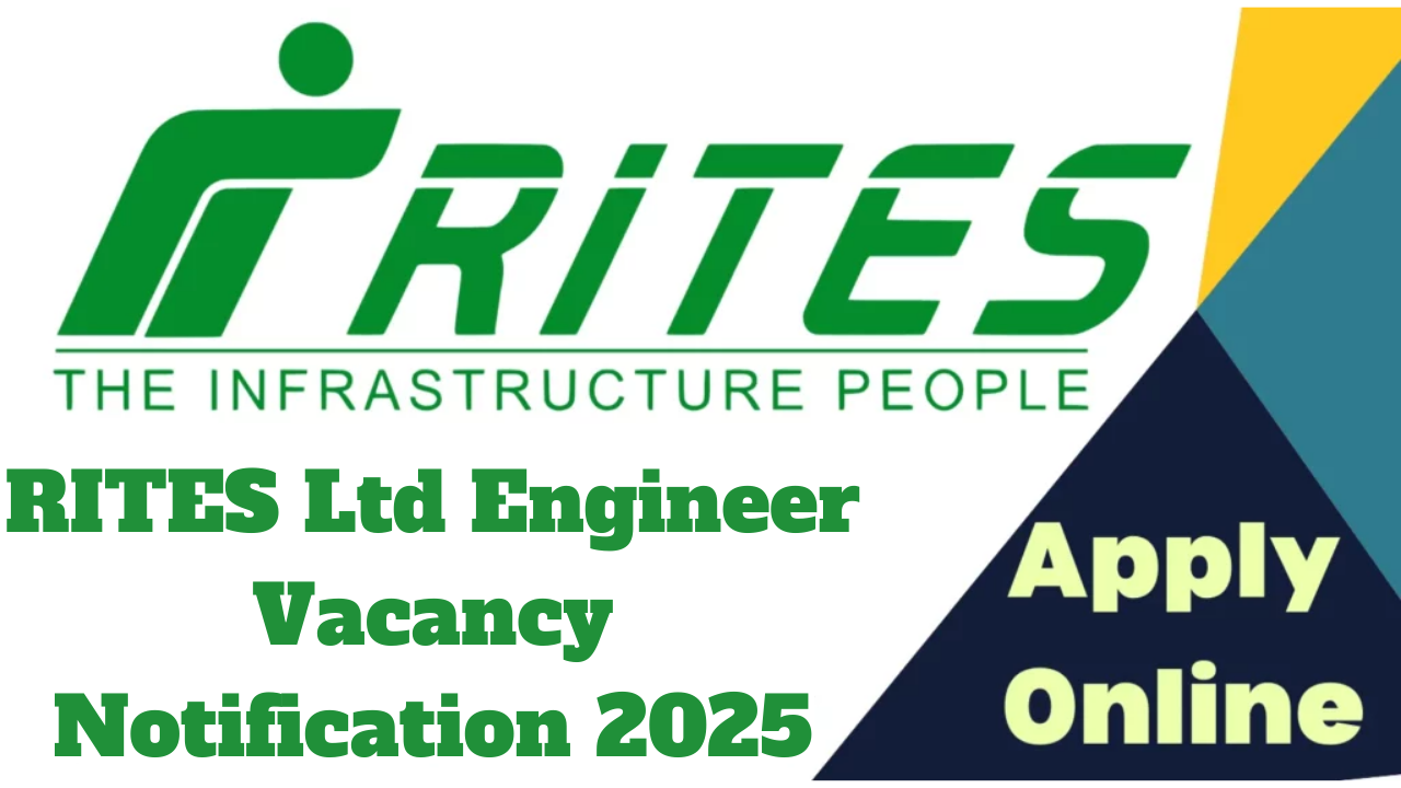 RITES Ltd Engineer Vacancy Notification 2025