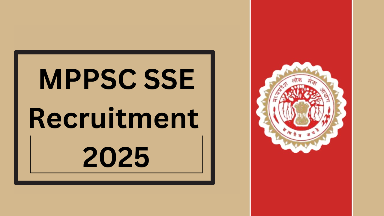 MPPSC SSE Recruitment 2025