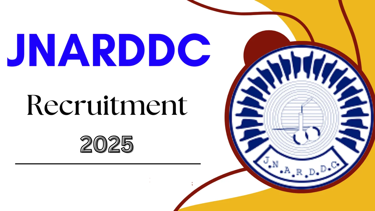 JNARDDC Recruitment 2025