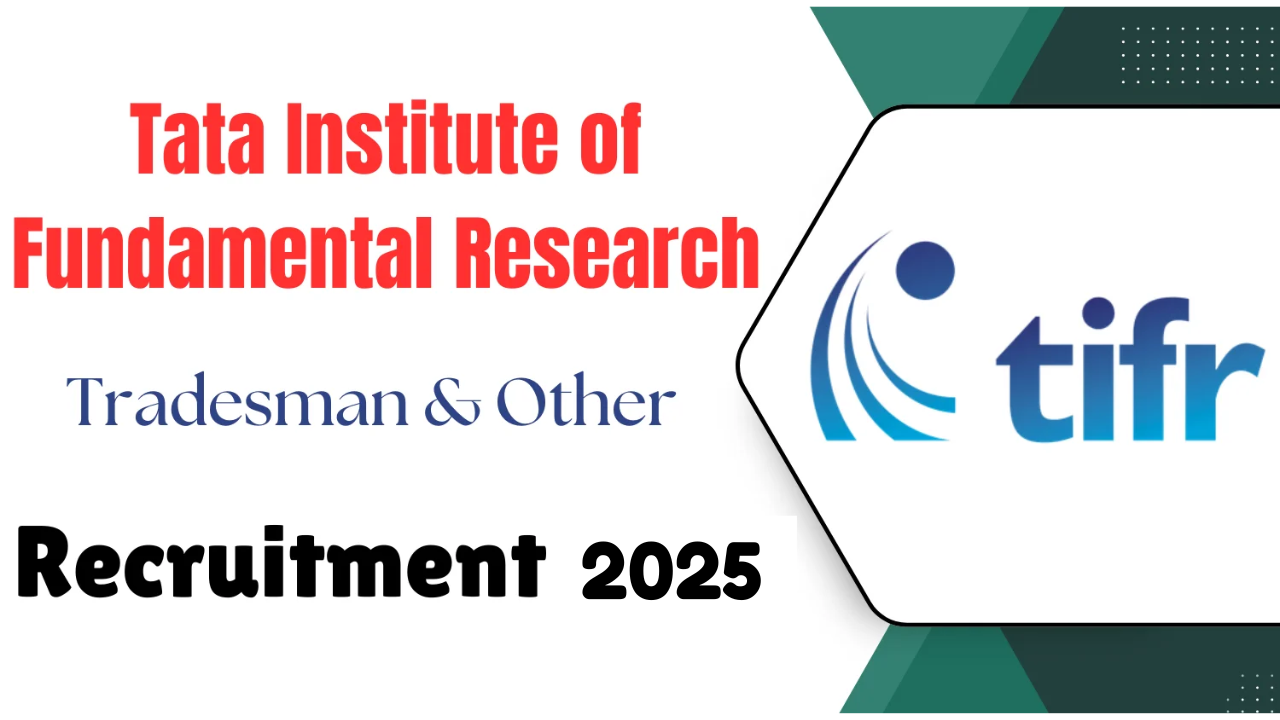 TIFR Recruitment 2025