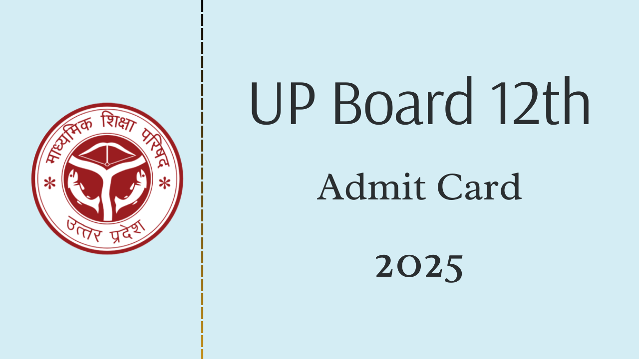 UP Board 12th Admit Card 2025