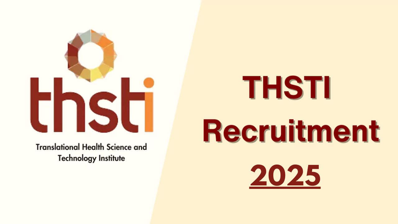 THSTI Recruitment 2025