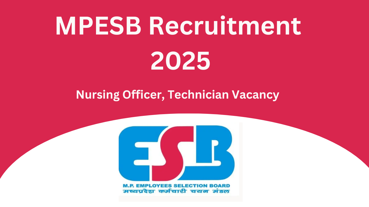 MPESB Recruitment 2025