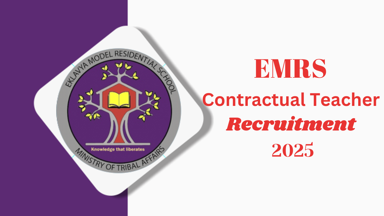 EMRS Contractual Teacher Recruitment 2025