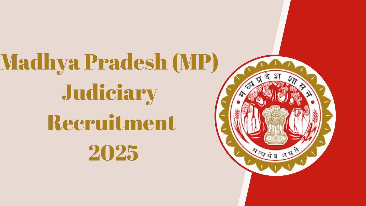 MP Judiciary Recruitment 2025