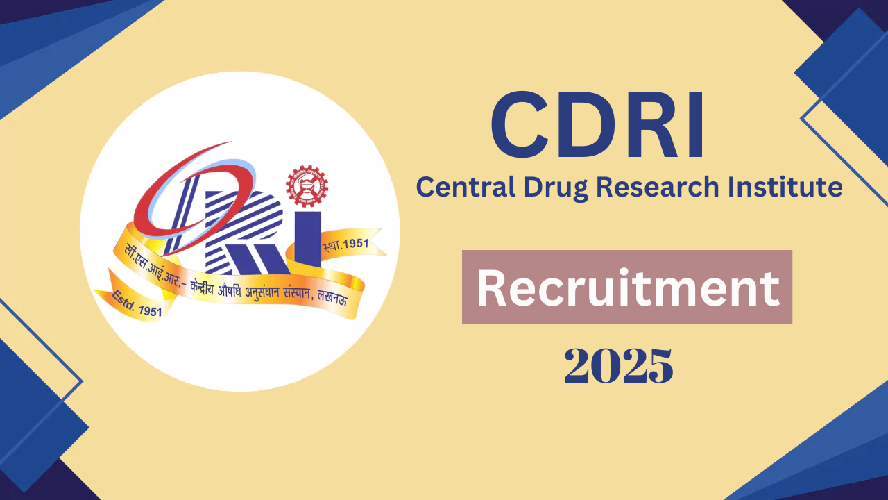 CDRI Recruitment 2025