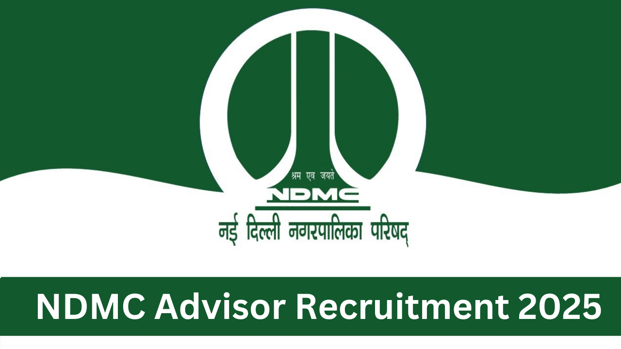 NDMC Advisor Recruitment 2025