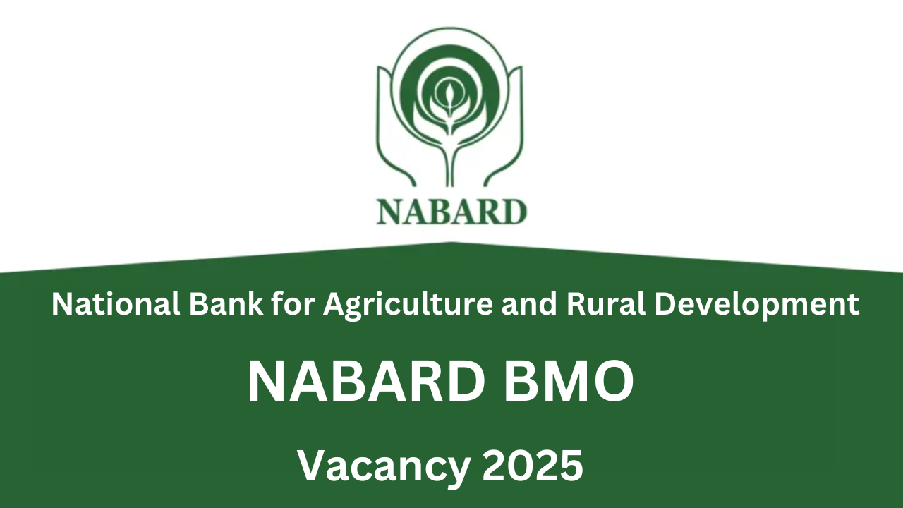 NABARD BMO Vacancy 2025