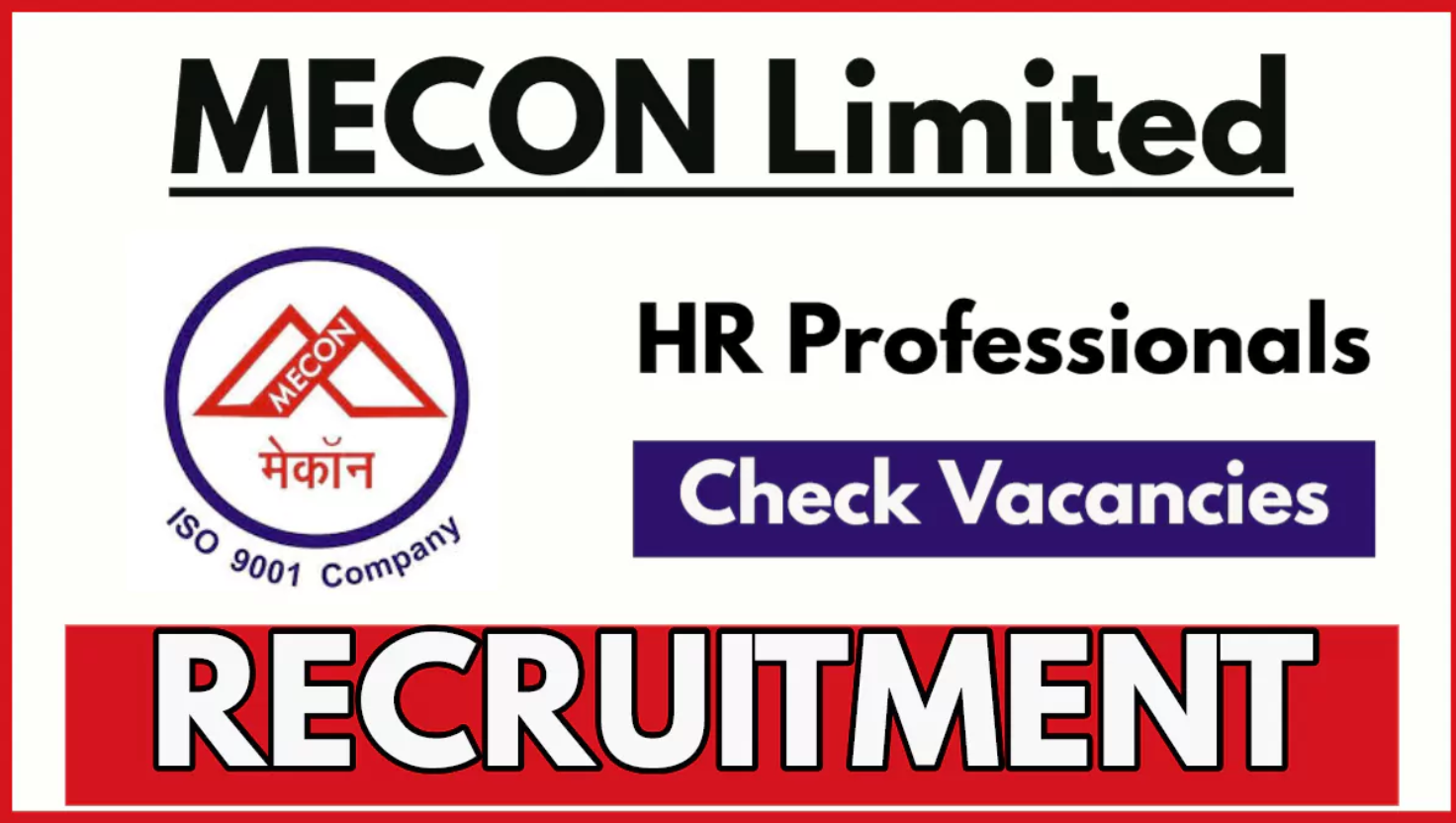 MECON Recruitment 2025