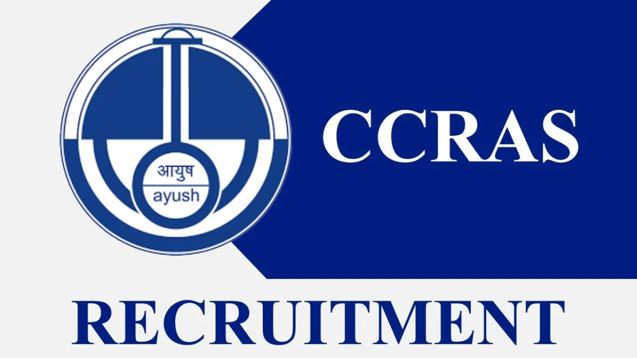 CCRAS Recruitment 2025