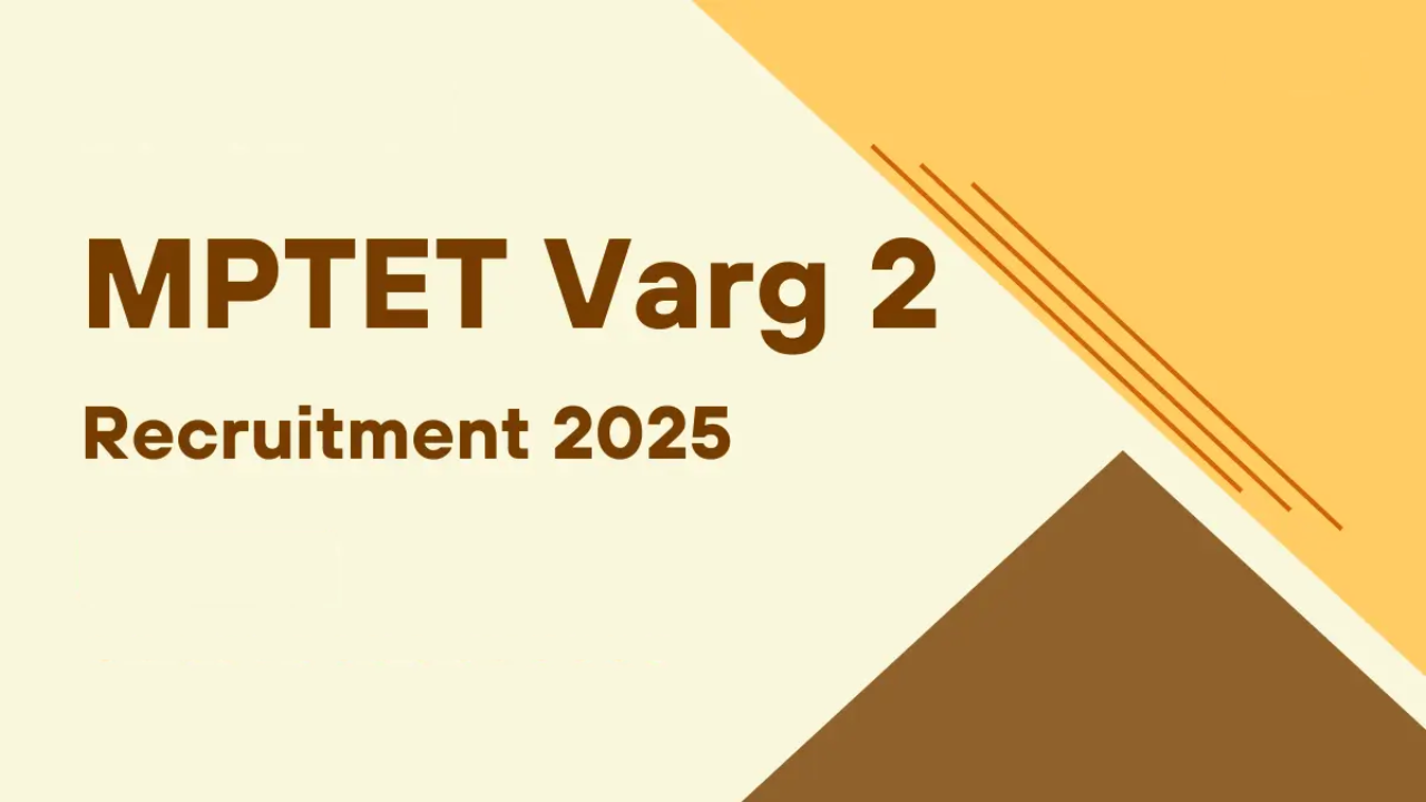 MP TET Varg 2 Teacher 2025